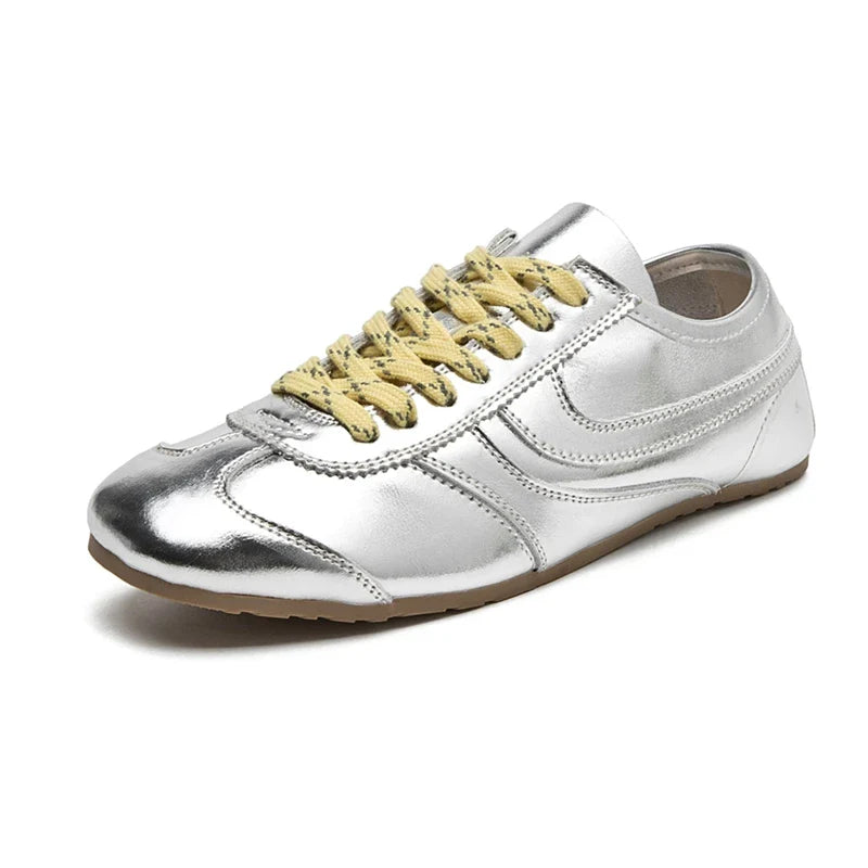 Strada Leather Sneakers