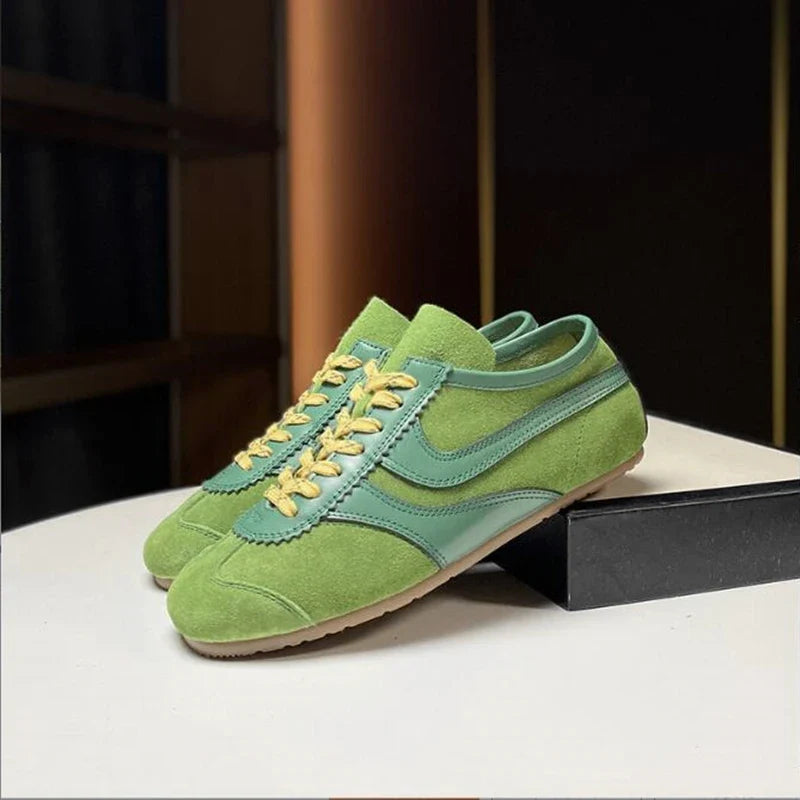 Strada Leather Sneakers